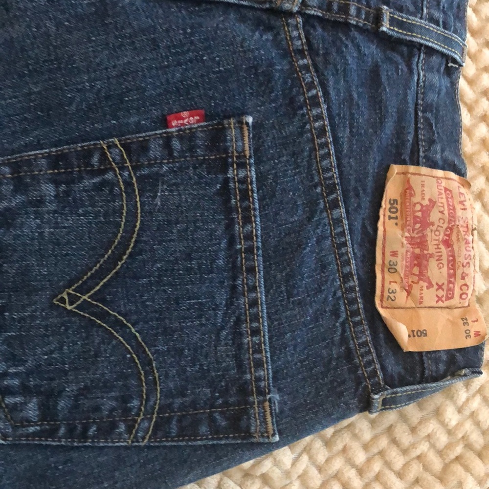Levi’s original 501 button fly